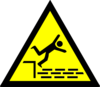 Danger Fall Clip Art